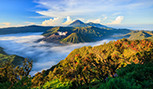 Volcan Bromo dans le Parc National de Tengger Semeru dans Java Est